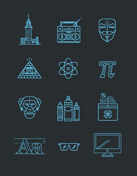 Urban Icons | Urban icon, Icon design, Icon