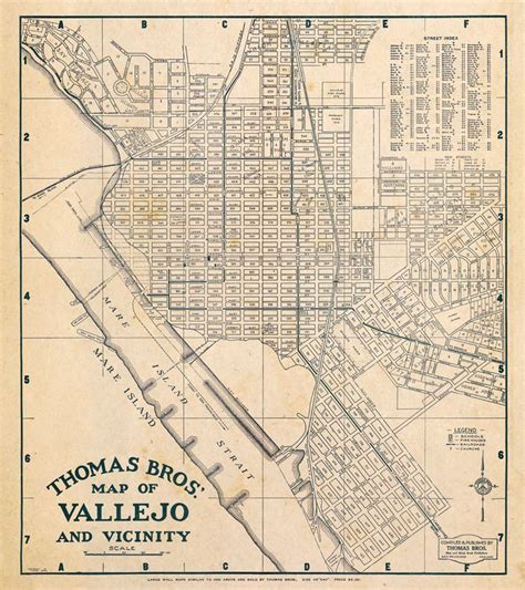 Vallejo Map Old City Map Print Wall Map of Vallejo - Etsy | Vallejo ...