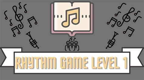 Rhythm Game - Level #1 (An Interactive Rhythm Education Game!) - YouTube