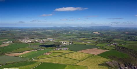 Cawdor Barracks Pembrokeshire from the air | aerial photographs of ...