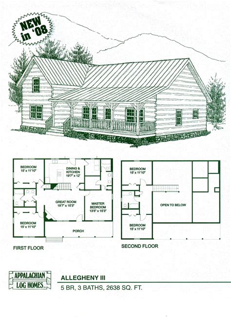 Cedar Log Cabin Floor Plans | Cabin house plans, Log cabin floor plans, Log home floor plans