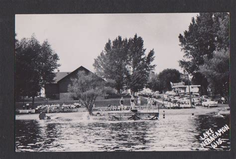 1950 Lake Nebagamon Auditorium & Dairy Queen | Vacation spots, Lake ...