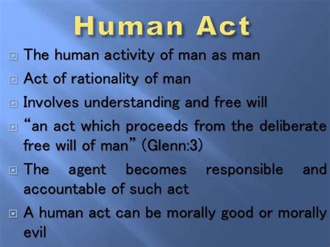 Human Acts