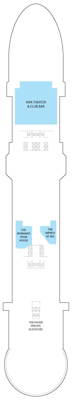 Norwegian Viva deck plans - Cruiseline.com