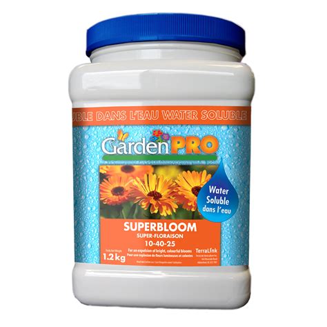 Garden Pro Water Soluble Superbloom Fertilizer 10-40-25 1.2kg | Garden Pro Fertilizers | Arts ...