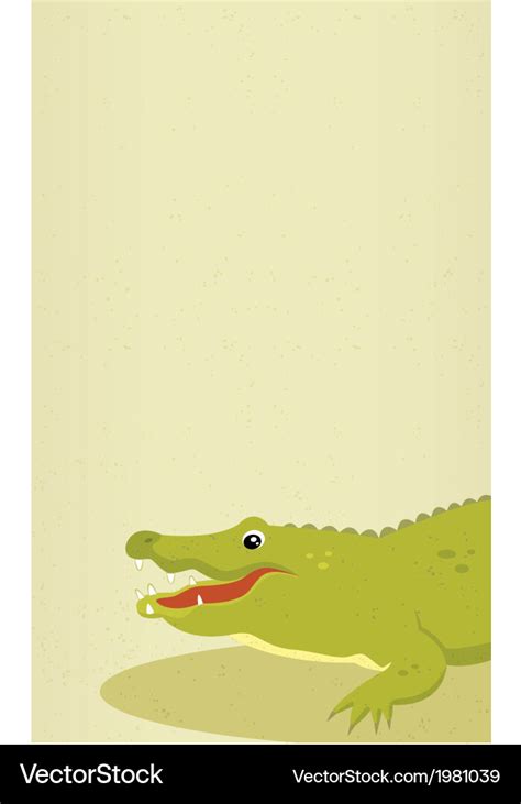 Alligator Royalty Free Vector Image - VectorStock