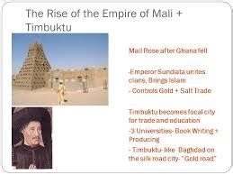 The Mali Empire - The Kingdom Of Mali