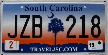 South Carolina licence plate Licence Plates, Family Chiropractic, Vanity Plate, U.s. States ...