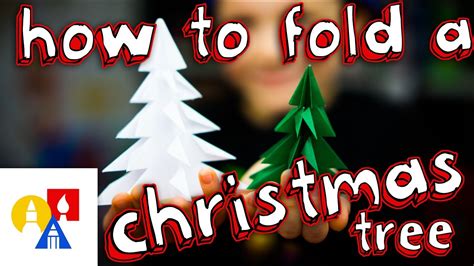 How To Fold An Origami Christmas Tree - YouTube