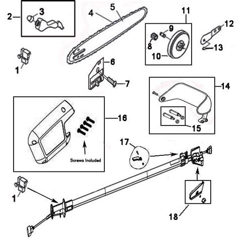 106890-02 Remington Polesaws part lists and polesaw replacement parts