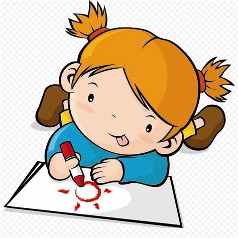 Childrens Drawing Clip Art - Silhouette PNG | Drawing for kids ...