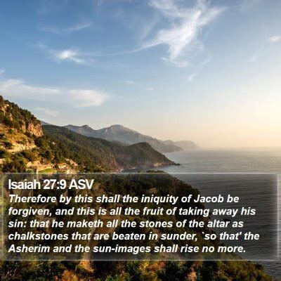 Isaiah 27 Scripture Images - Isaiah Chapter 27 ASV Bible Verse Pictures