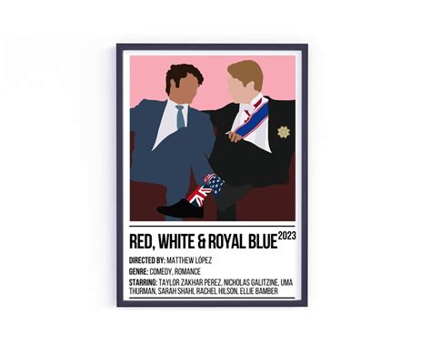 Red White & Royal Blue Movie Poster - Etsy