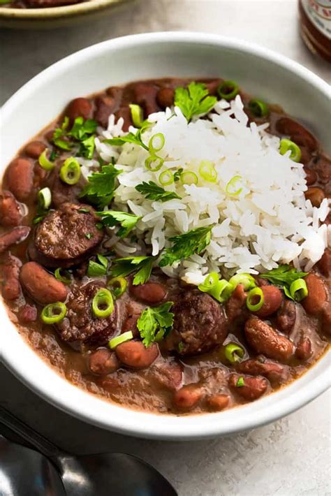 Easy Red Beans and Rice Recipe - Whisper of Yum