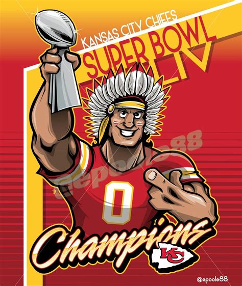 A new artwork for the 2x NFL Superbowl Champion Kansas City Chiefs by ...