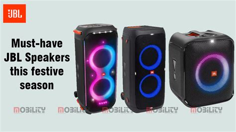 Must-have JBL Speakers this festive season - Mobility India