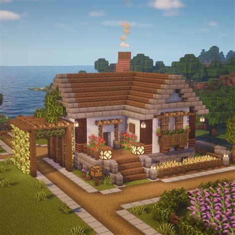 Minecraft Small Farmhouse | Case minecraft, Edifici minecraft, Minecraft