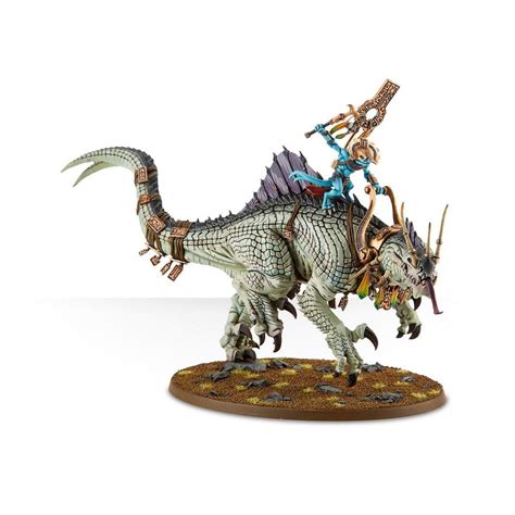 Seraphon: Saurus Oldblood/Scar-veteran sur Carnosaur / Troglodon ...