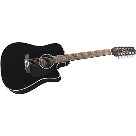 Takamine EGC531SSC12 12-String Acoustic-Electric Dreadnought Guitar ...