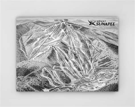 Mount Sunapee Resort Map