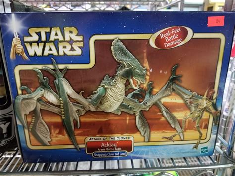 STAR WARS ATTACK OF THE CLONES ACKLAY ARENA BATTLE BEAST FIGURE - Able Auctions