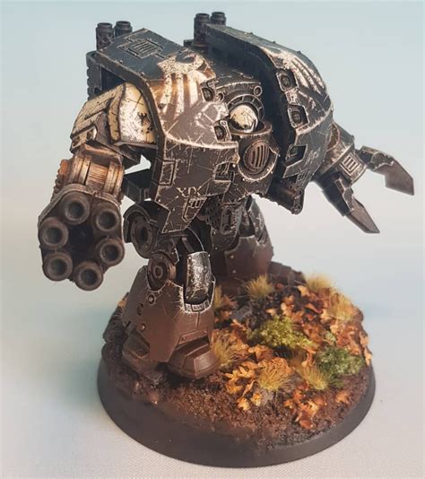 Thats the Leviathan Dreadnought 'dolor in asinum' pretty much done. I've still got to finish the ...