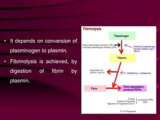 Fibrinolytic system | PPT