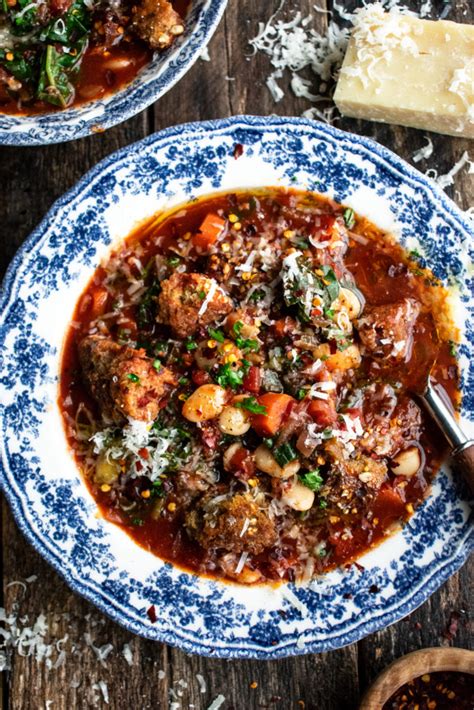 Tuscan Ribollita Soup with Greens & Butter Beans - The Original Dish