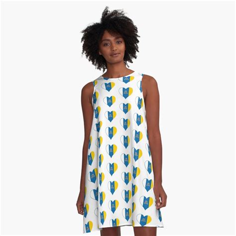 "The Canary Islands" A-Line Dress for Sale by forthefun | Redbubble