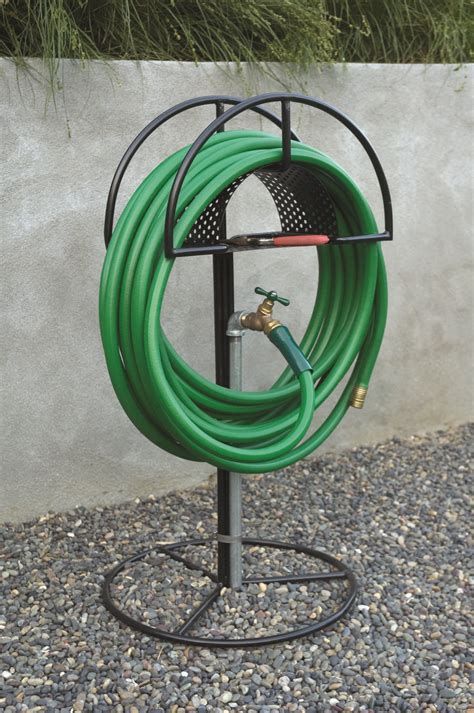 Hose Jockey | Garden hose holder, Garden hose storage, Hose holder