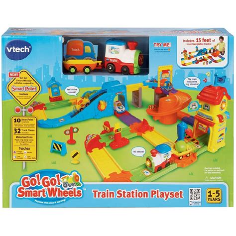 VTech Go! Go! Smart Wheels Train Station Playset - Walmart.com ...