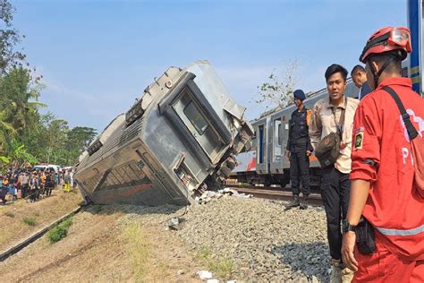 Kecelakaan Kereta Api Terjadi di Sentolo Kulonprogo