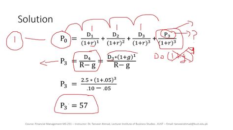 Non Constant Growth Model | Two Stage Growth Model | Stock Valuation ...