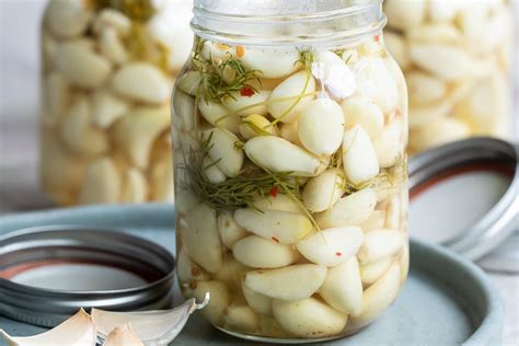 Pickled Garlic - Culinary Hill