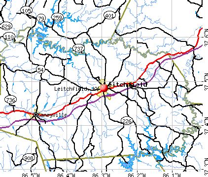 Leitchfield, Kentucky (KY 42754) profile: population, maps, real estate, averages, homes ...