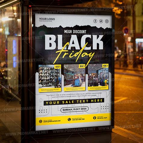 Download Black Friday 2023 PSD Template Flyer | PSDmarket