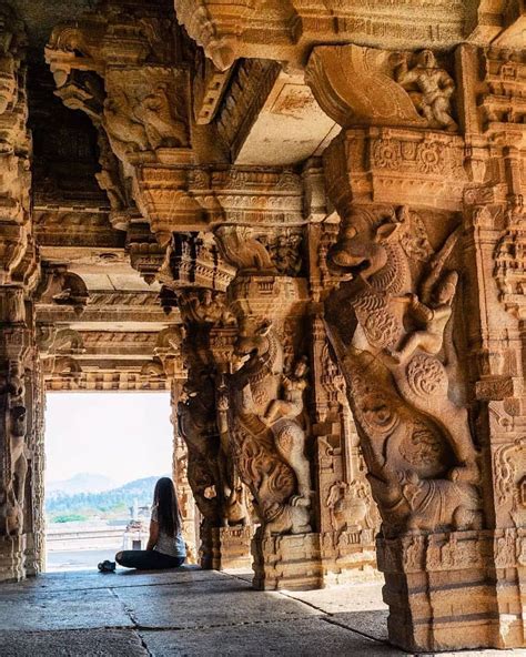 Vittala temple, hampi . . | Hampi, Indian temple architecture, Visit india