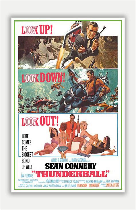 Thunderball - 11" x 17" Movie Poster – Mini Movie Posters