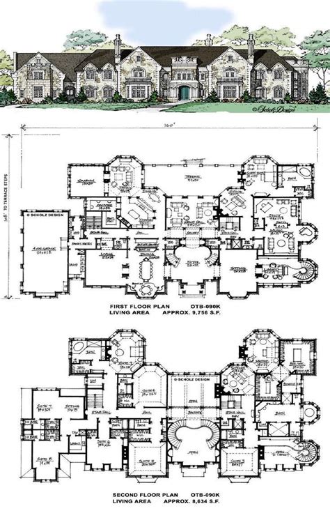 House Design Plans Mansion - UT Home Design