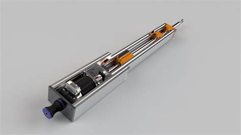 Linear actuator using ClearPath Integrated Servo System @ 72V DC