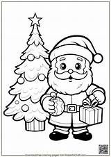 Free Printable Christmas Coloring Pages For Kids  Art & Craft sketch template