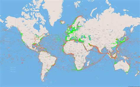 Live AIS Vessel Tracker with Ship and Port Database