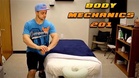 ESSENTIAL Massage Therapy Body Mechanics 2 - YouTube