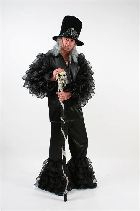 Voodoo Man Baron Samedi fancy dress costume hire fancy dress hire