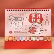 2024 Dragon Year Calendar Calendar Booklet Cute - Temu