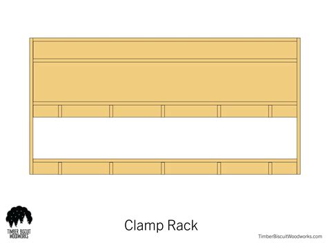 Clamp Rack Plans Woodworking Project Plans - Etsy