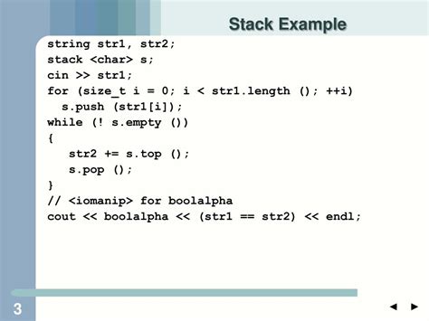 PPT - Stacks Stack Examples Stack API More Examples/Uses Base Conversion Activation Records RPN ...