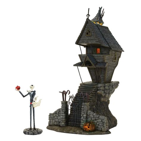 Buy Department 56 Nightmare Before Christmas Village Jack Skellington's ...