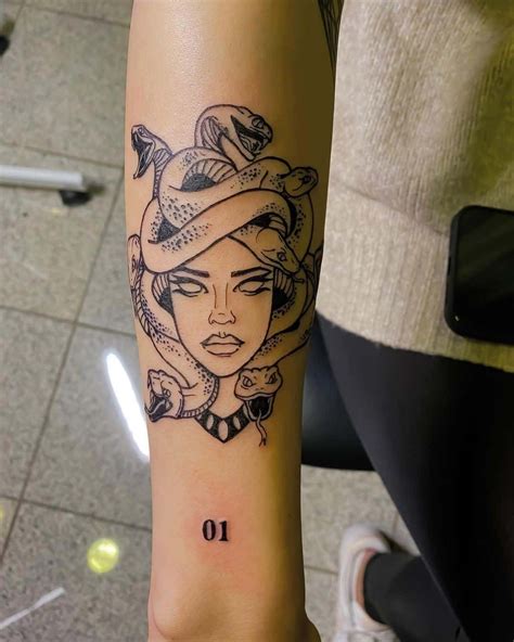 Other Medusa Tattoo Designs 4 Red Ink Tattoos, Head Tattoos, Dope ...