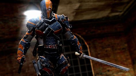 Download Deathstroke Video Game Batman: Arkham Origins HD Wallpaper